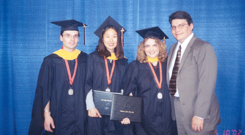 Fabrice, Nana, Leslie & some slacker